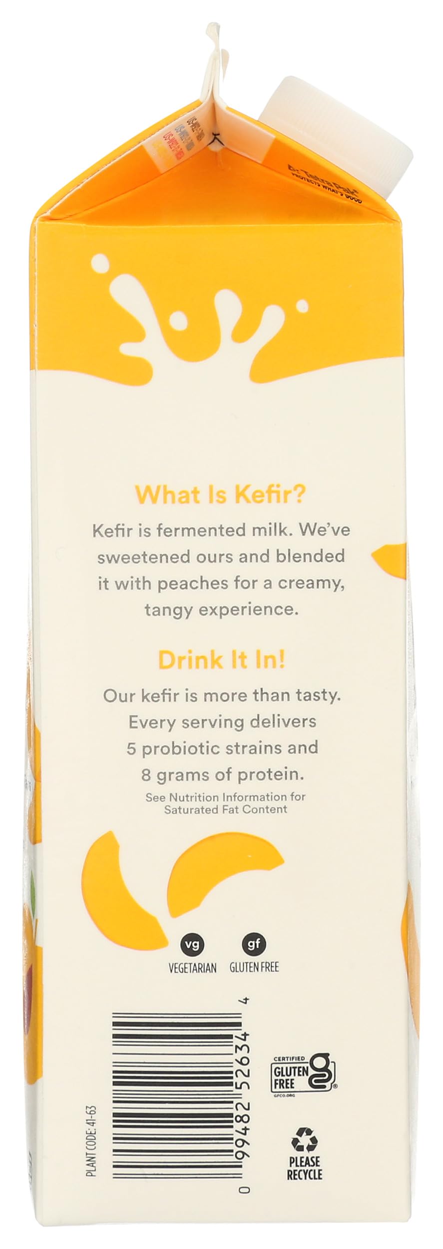 Peach Kefir 32 Fl Oz 365 By Whole Foods Market