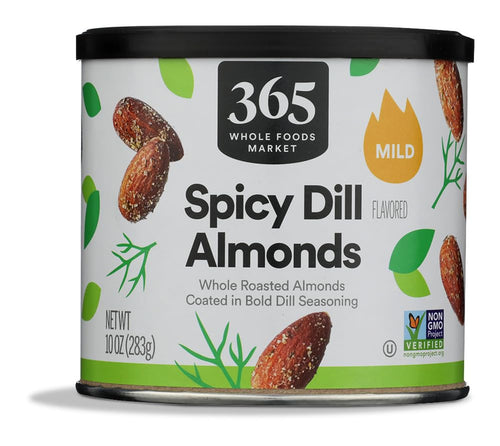 Dill Pickle Seasoned Almonds 10 Oz 365 By Whole Foods Market