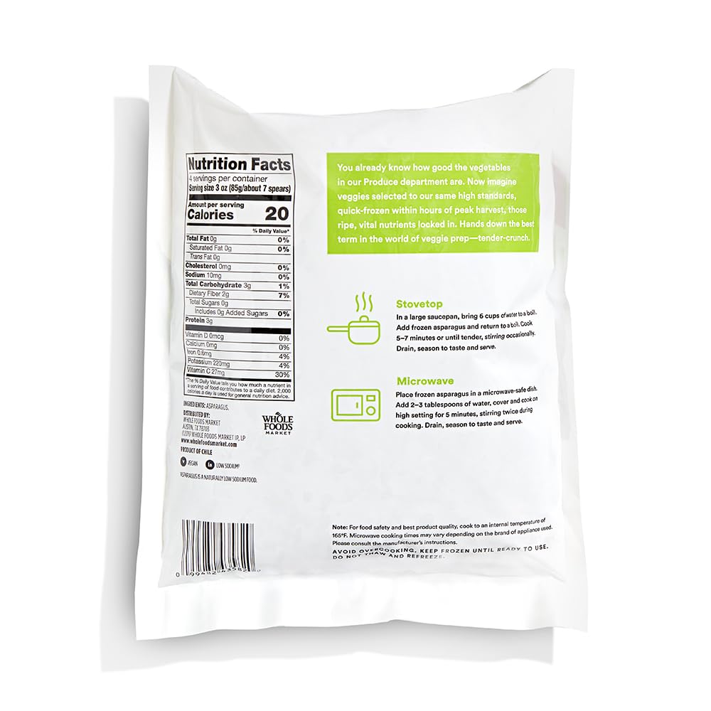 Asparagus Spears 12 Oz 365 By Whole Foods Market