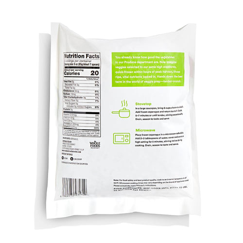 Asparagus Spears 12 Oz 365 By Whole Foods Market