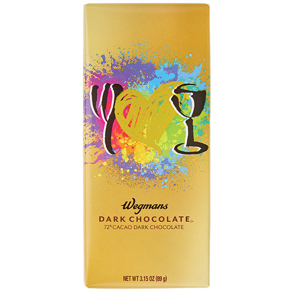 Wegmans 72% Dark Chocolate Bar 3.15 Oz