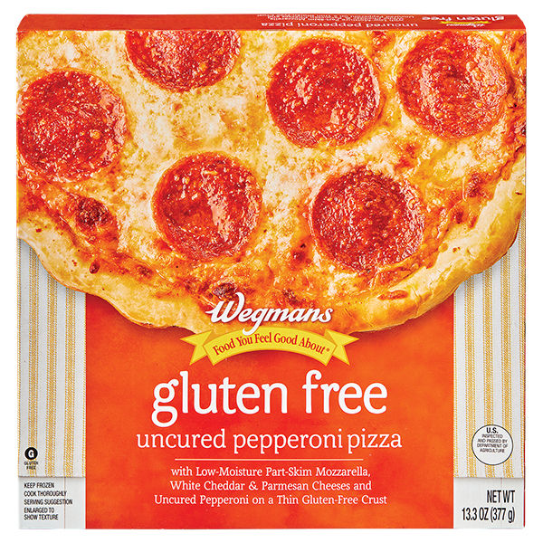Wegmans Gluten Free Uncured Pepperoni Pizza 13.3 Oz