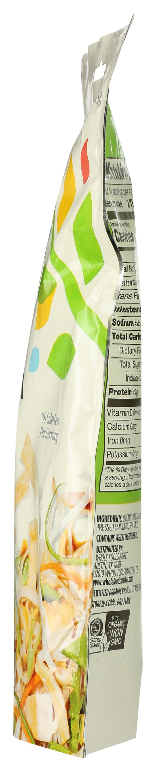 Organic Wonton Strips 3.5 Oz 365 By Whole Foods Market