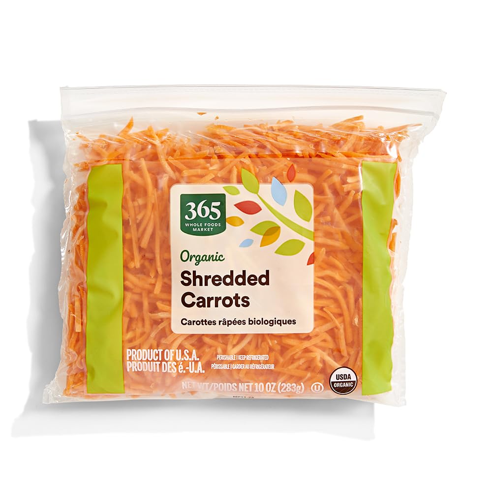 Organic Shredded Carrots 10 Oz 365 By Whole Foods Market