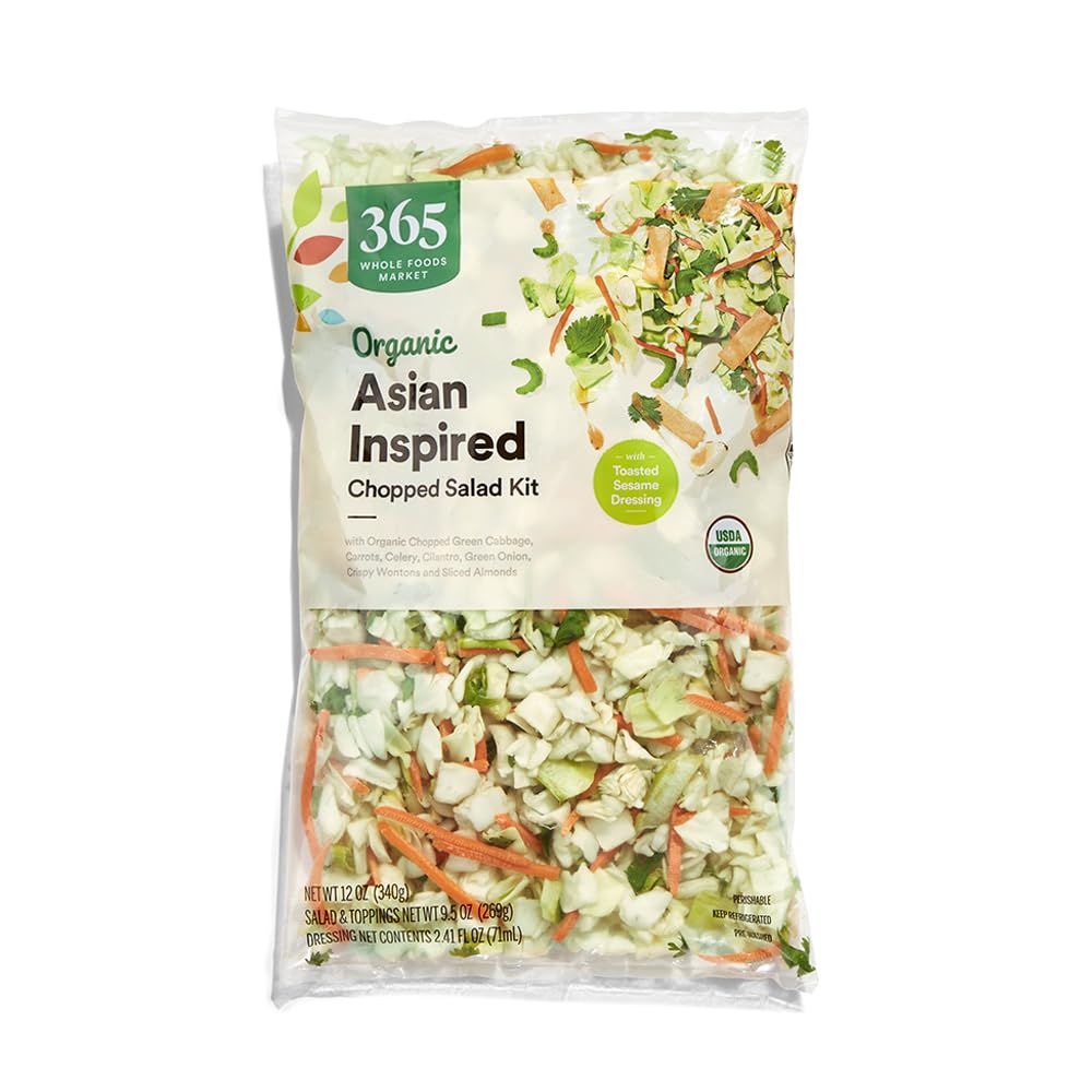 Organic Asian Inspired Salad Kit 12 Oz 1 Count 365 By Whole Foods Market