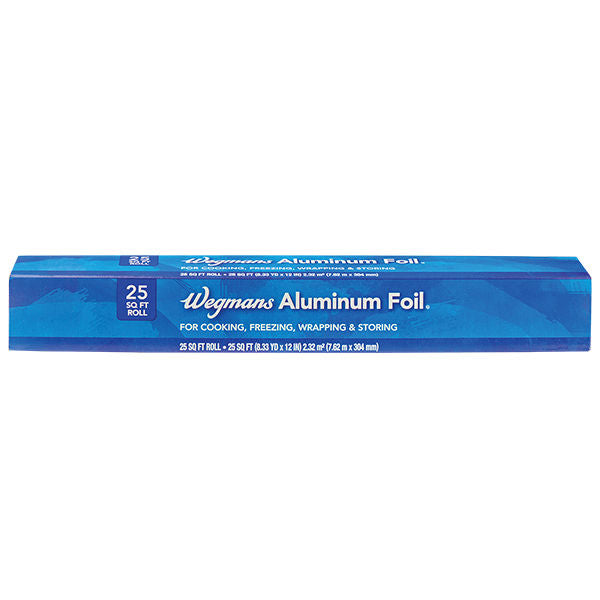 Wegmans Aluminum Foil 25 Sq Ft Roll