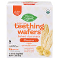 Wegmans Organic Banana Teething Wafers 1.76 Oz 24 Count