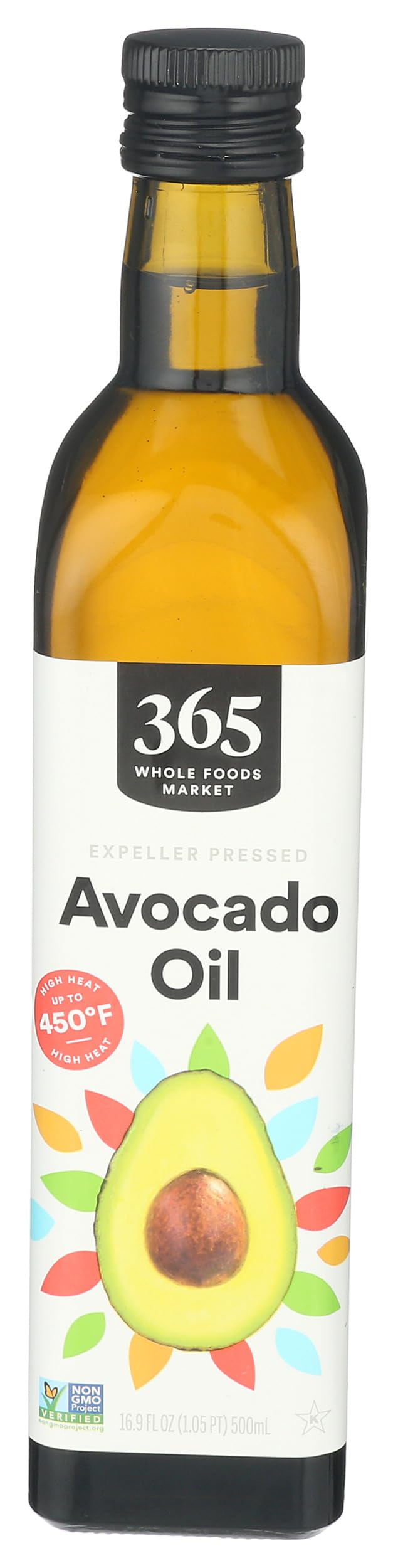 Avocado Oil Expeller Pressed 16.9 Fl Oz 365 By Whole Foods Market