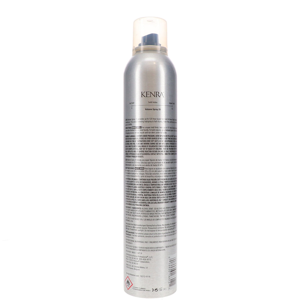 Kenra Volume Spray 25 Super Hold Finishing Hairspray 10 oz