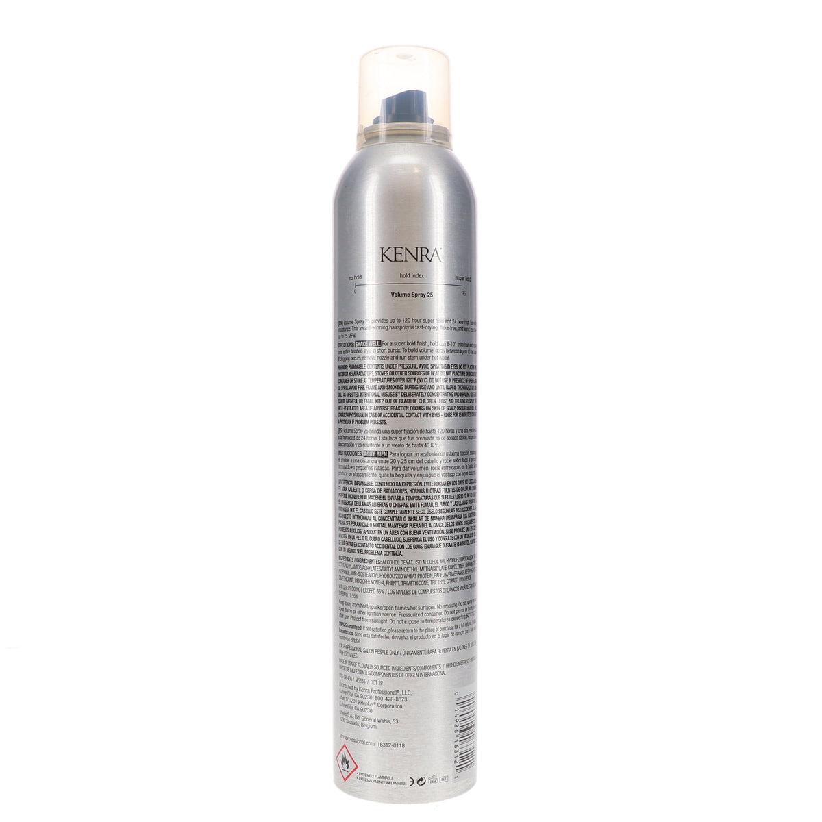 Kenra Volume Spray 25 Super Hold Finishing Hairspray 10 oz