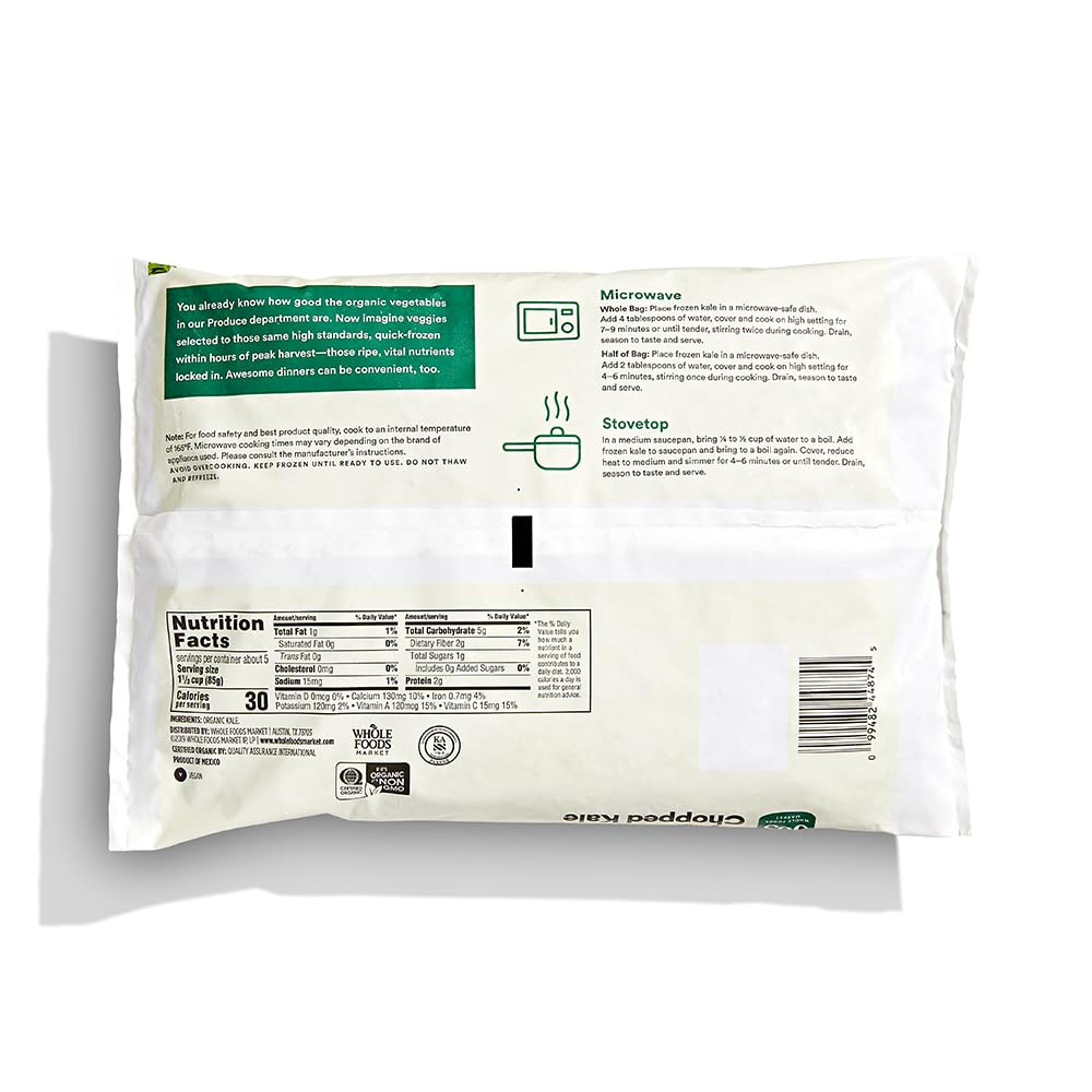 Organic Chopped Kale 16 Oz 365 By Whole Foods Market