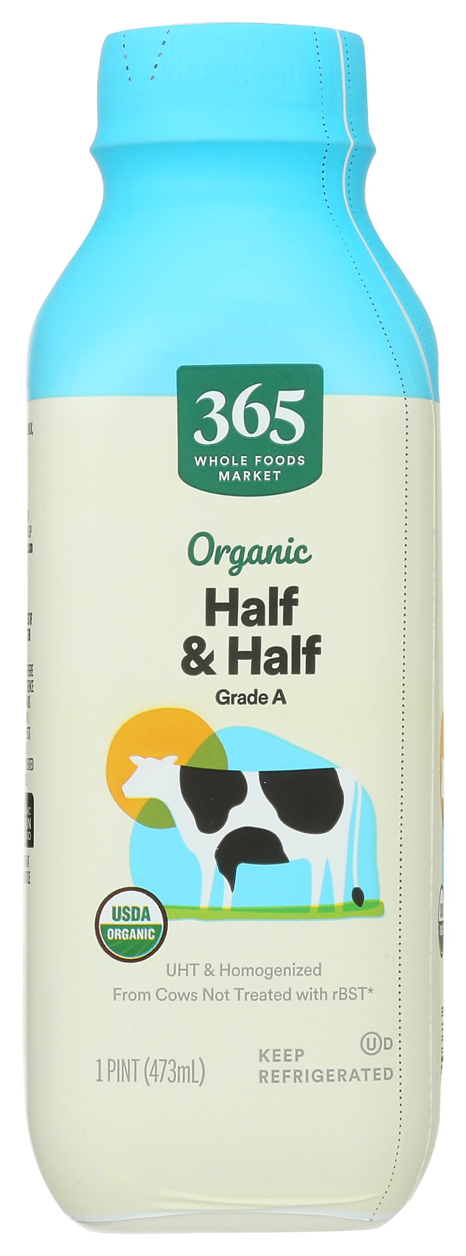Organic Half And Half 16 Fl Oz 365 By Whole Foods Market