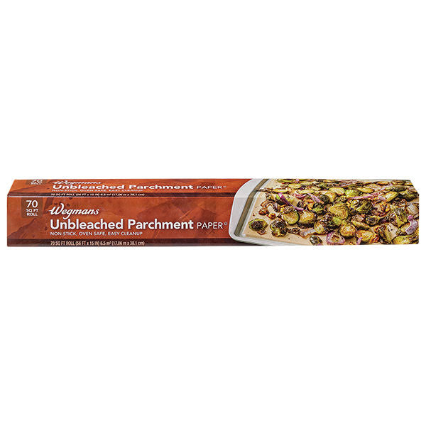 Wegmans Unbleached Parchment Paper 70 Sq Ft