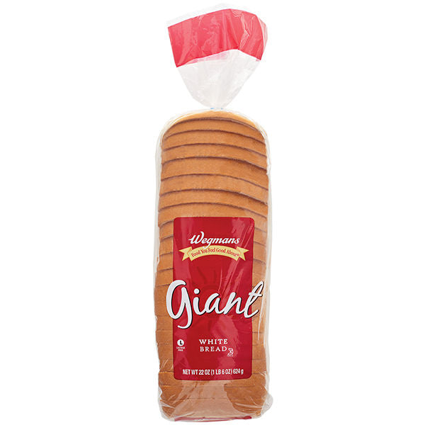 Wegmans Giant White Bread 22 oz