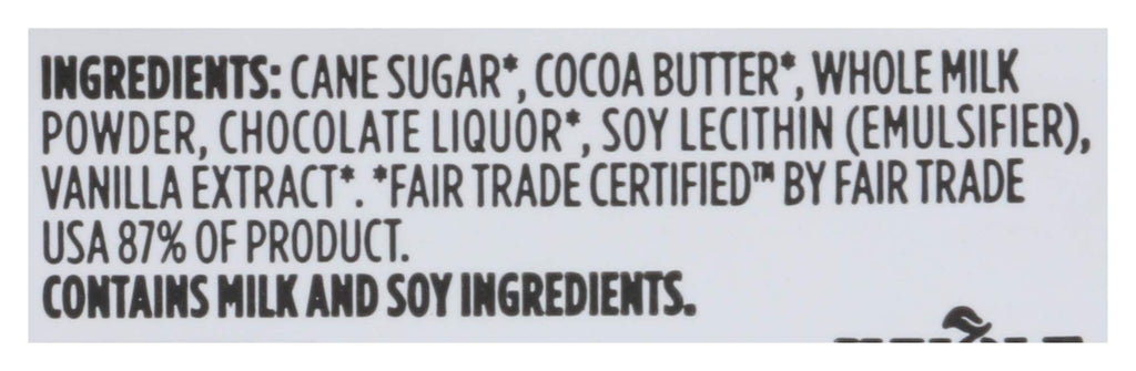 Jumbo Milk Chocolate Baking Chips 10 Oz 365 By Whole Foods Market