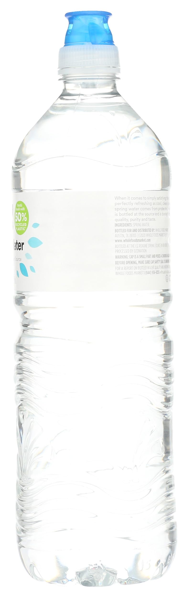 Spring Water Sport Cap 750 Ml 365 By Whole Foods Market