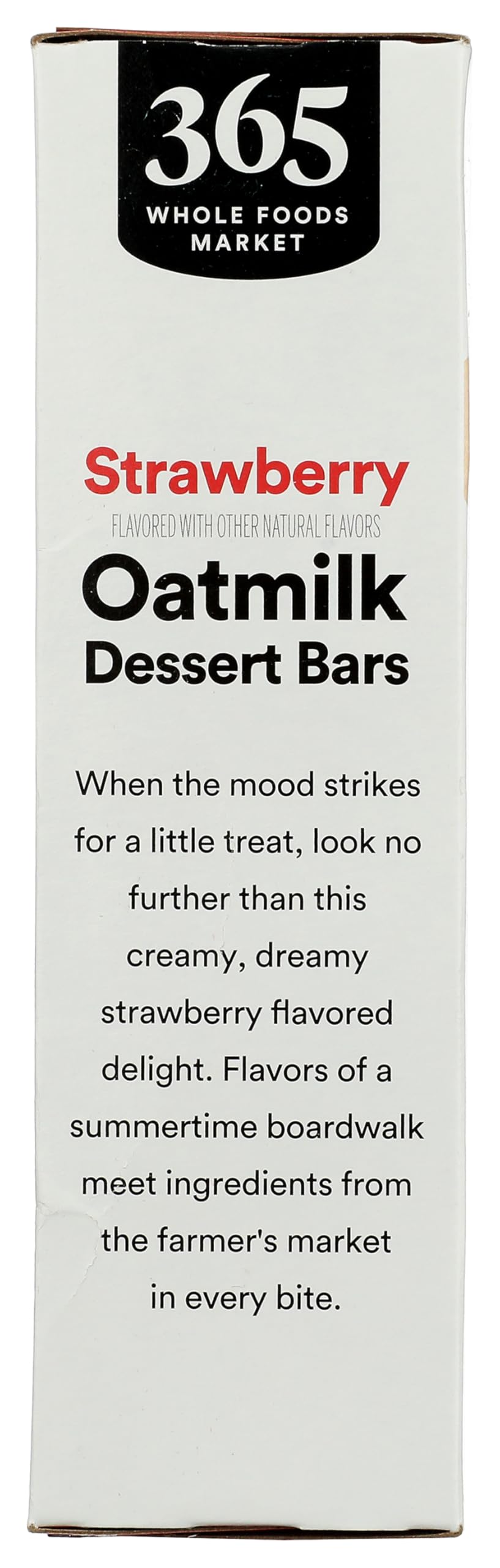 Strawberry Oat Milk Frozen Dessert Bars 10 Fz 1 Count 365 By Whole Foods Market