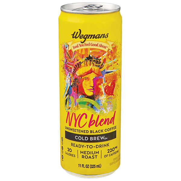 Wegmans NYC Blend Cold Brew Coffee Ready to Drink 13.7 Oz