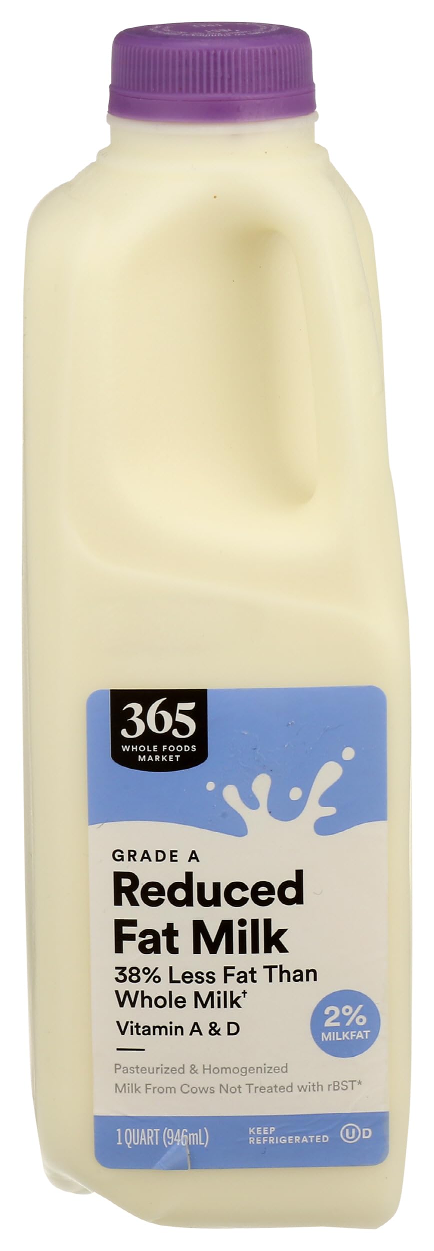 Reduced Fat 2% Milk 32 Fl Oz 365 By Whole Foods Market