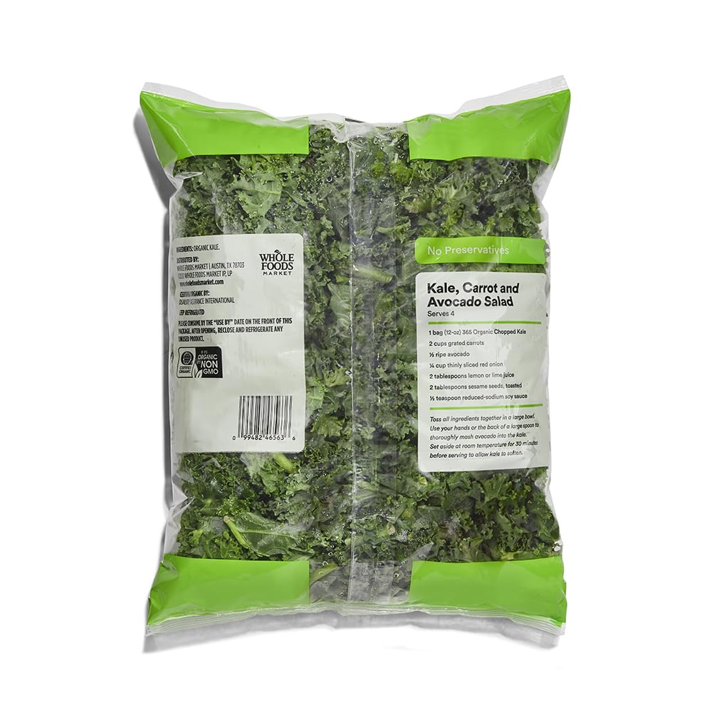 Organic Chopped Kale 12 Oz 365 By Whole Foods Market