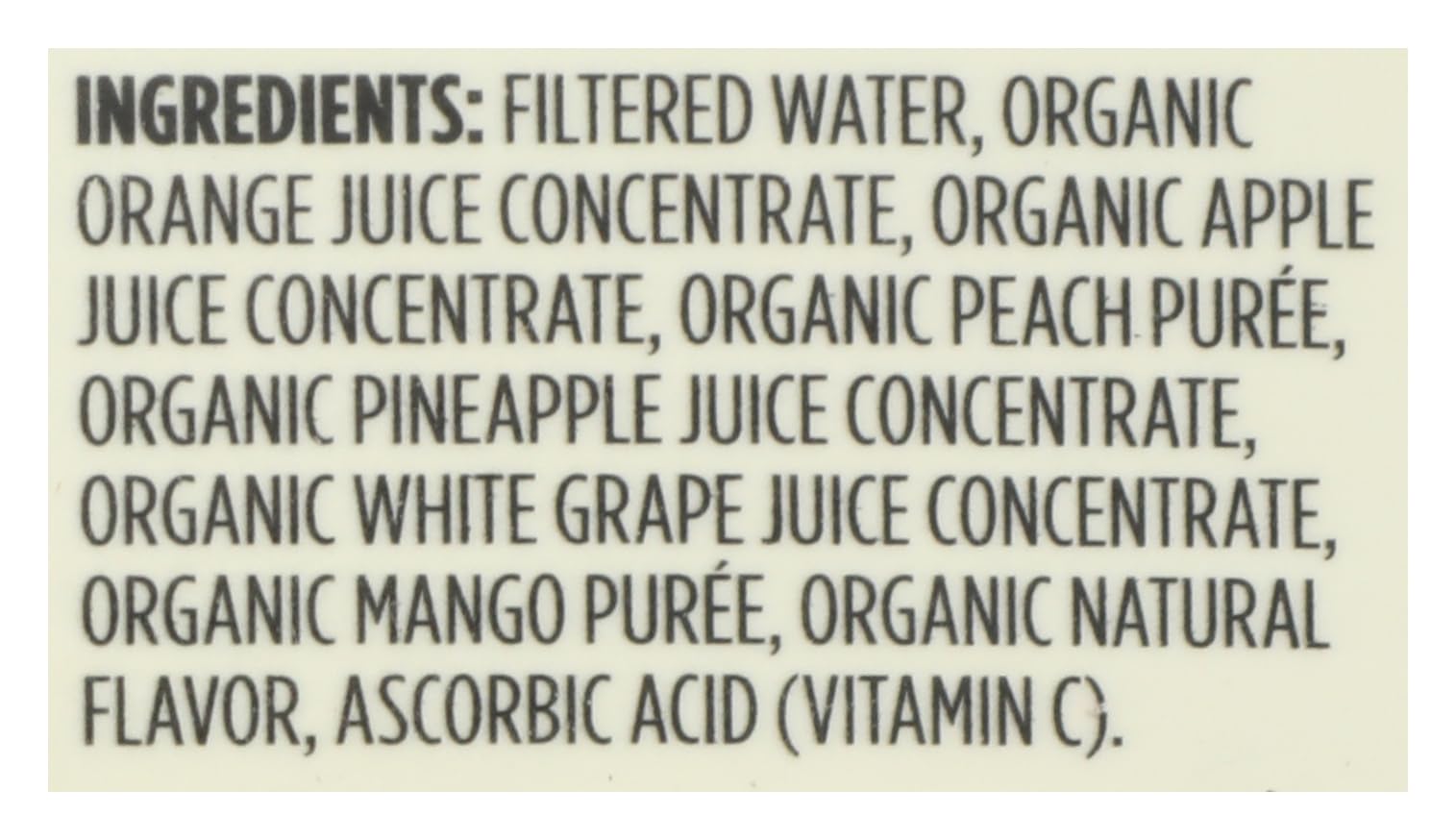 Organic Orange Peach Mango Juice 52 Fl Oz 1 Count 365 By Whole Foods Market