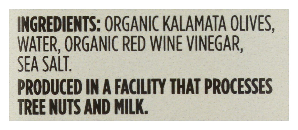 Organic Pitted Kalamata Olives 4.6 Oz 1 Count 365 By Whole Foods Market