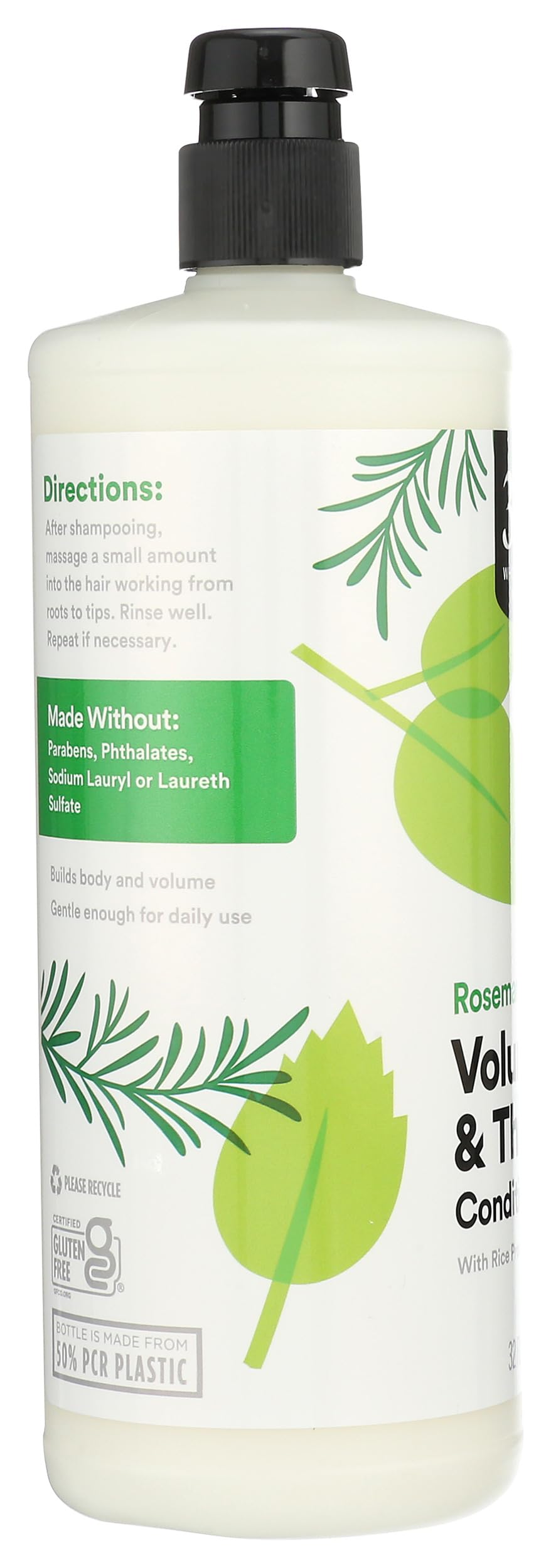 Volume & Thickness Conditioner Rosemary Mint 32 Fl Oz 365 By Whole Foods Market