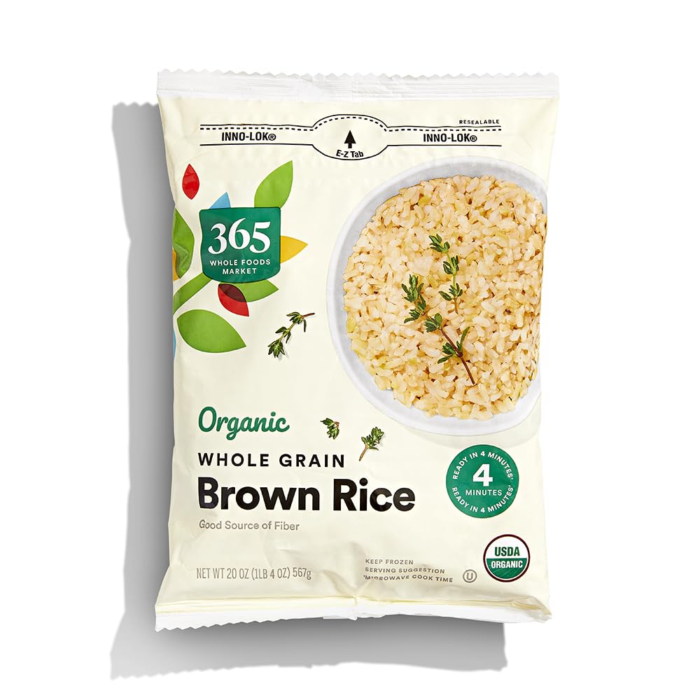 Organic Brown Rice Whole Grain 20 Oz 365 By Whole Foods Market