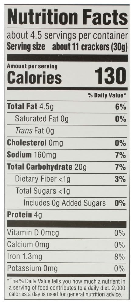 Cracker Pita Sea Salt 5 Oz 365 By Whole Foods Market