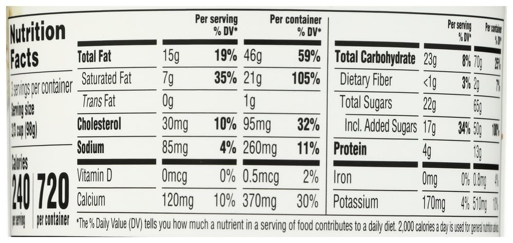 Butter Pecan Ice Cream 1 PT 365 By Whole Foods Market