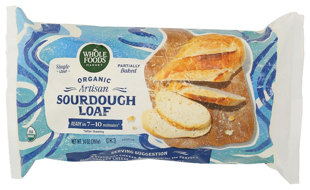 Organic Take & Bake Sourdough Bread 14 Oz Whole Foods Market