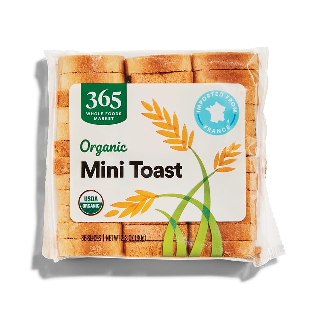Organic Mini Toast 2.8 Oz 365 By Whole Foods Market