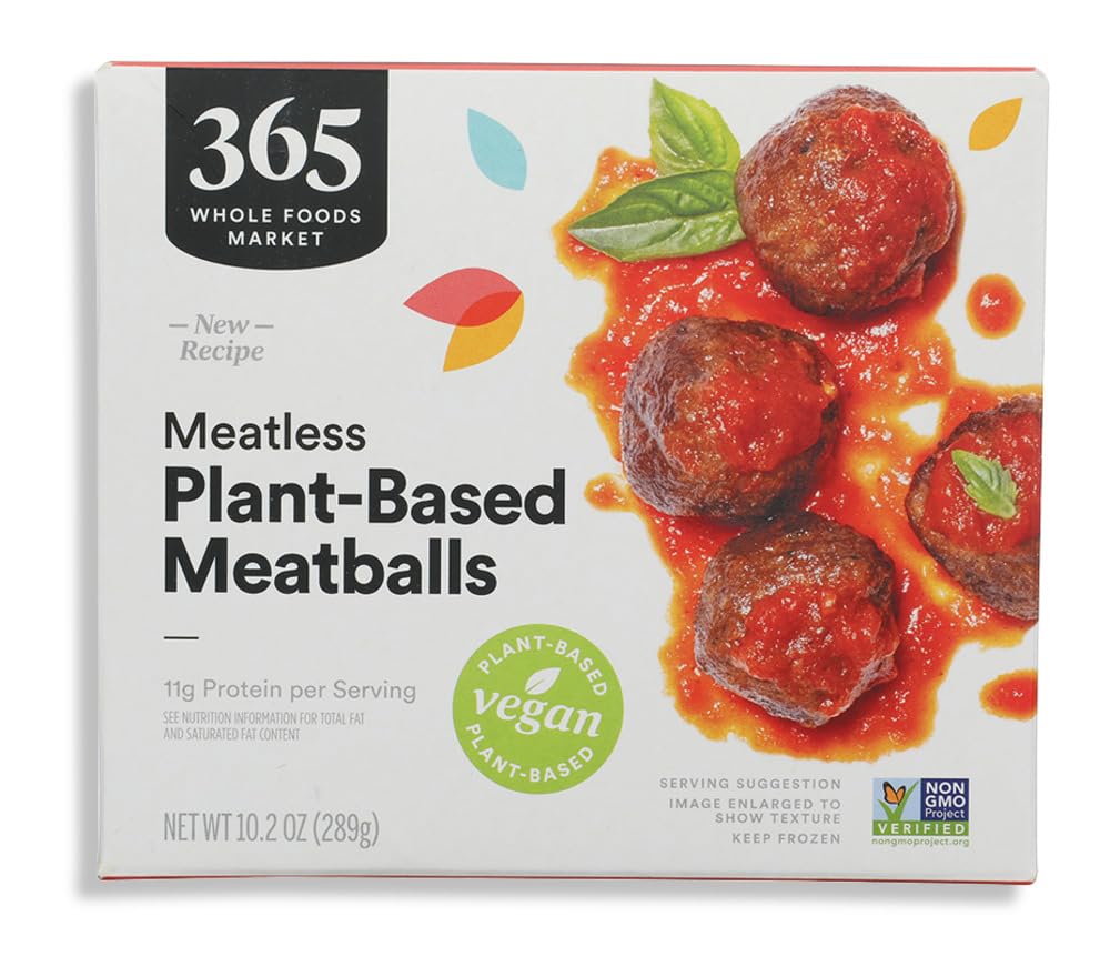 Meatless Meatballs 10.2 Oz 365 By Whole Foods Market