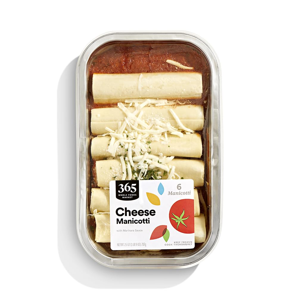 Family-Size Cheese Manicotti 25 Oz 365 By Whole Foods Market