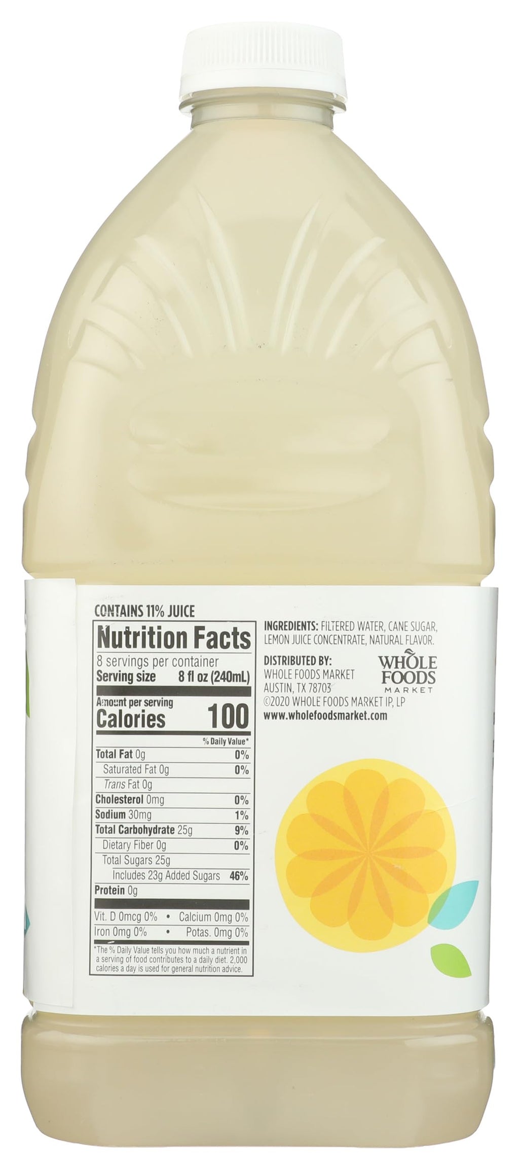 Lemonade 64 Fl Oz 365 By Whole Foods Market