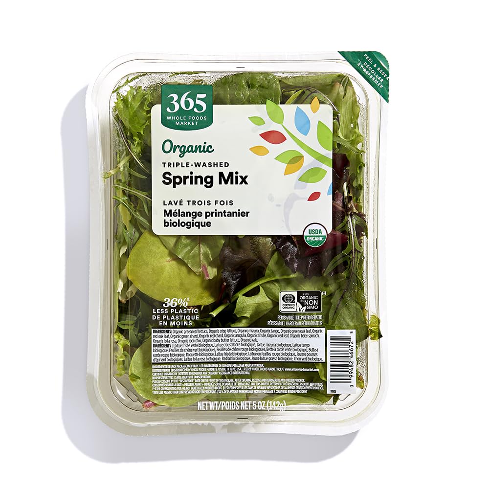 Organic Spring Mix 5 Oz 365 By Whole Foods Market