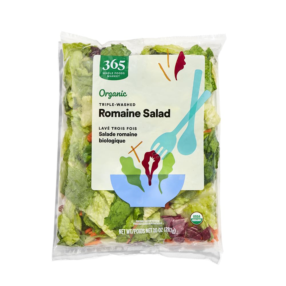 Organic Romaine Salad 10 Oz 1 Count 365 By Whole Foods Market