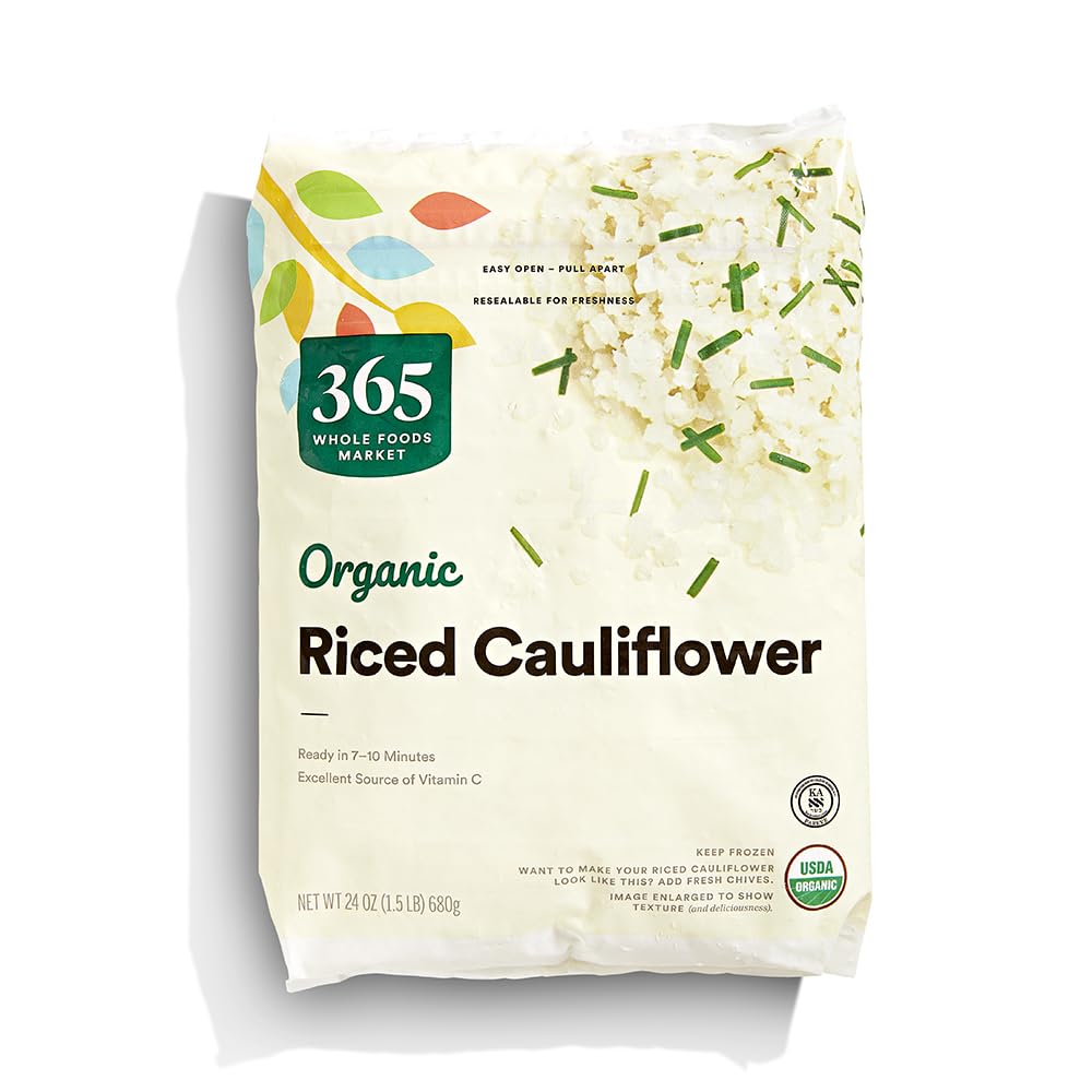 Organic Riced Cauliflower 12 Oz 365 By Whole Foods Market