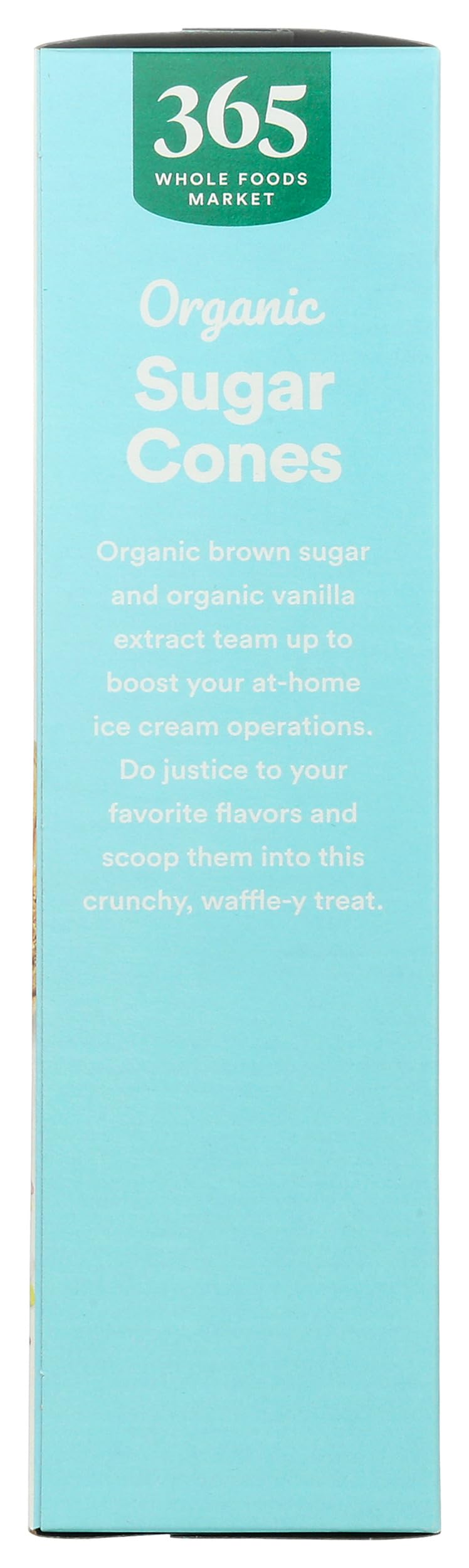 Organic Sugar Cone 5 Oz 365 By Whole Foods Market