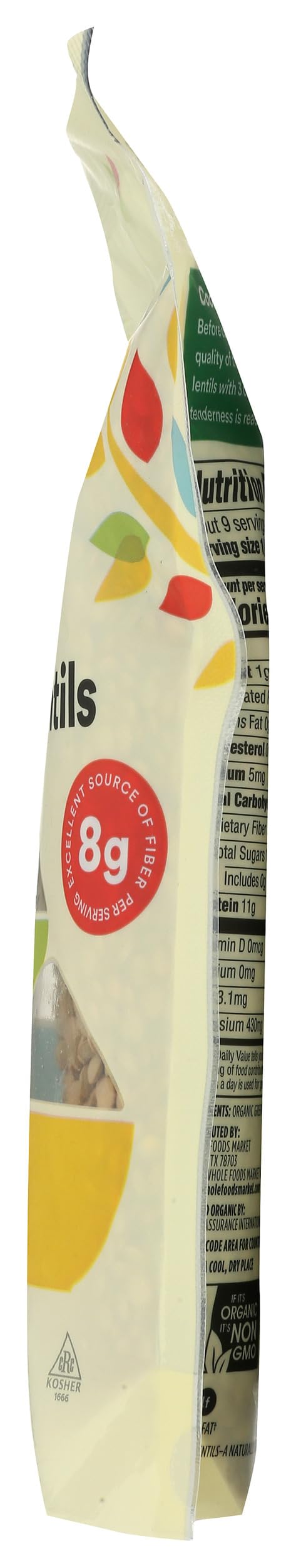Organic Green Lentils 16 Oz 365 By Whole Foods Market
