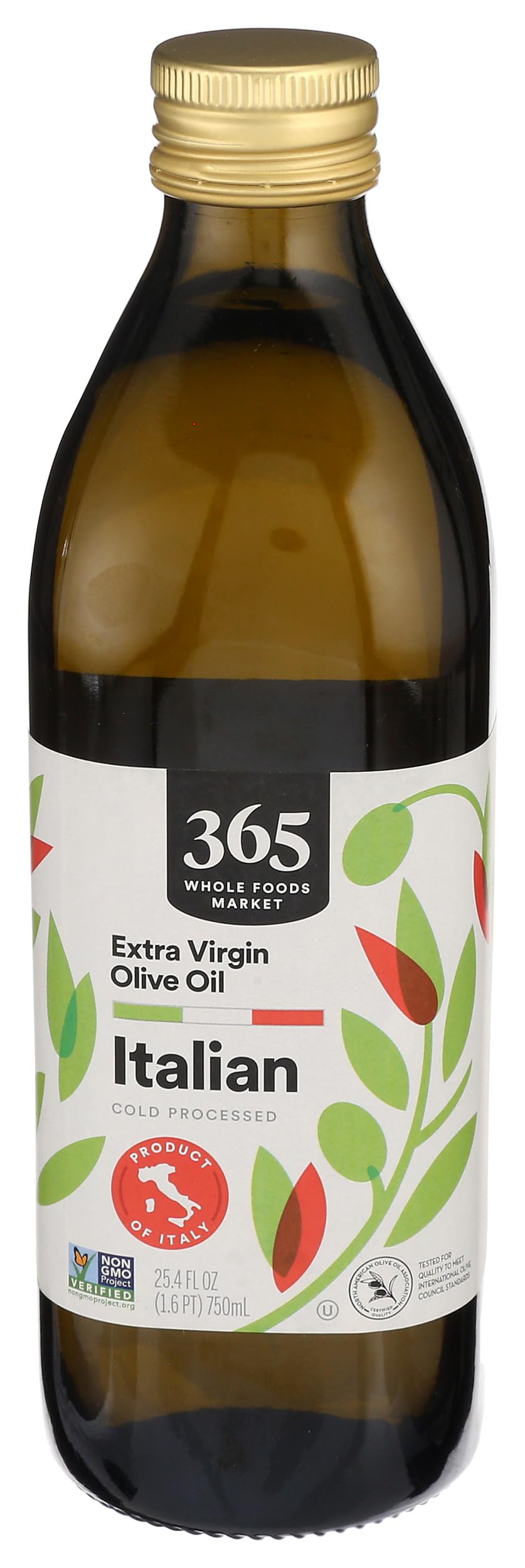 Italian Extra Virgin Olive Oil 25.4 Fl Oz 365 By Whole Foods Market