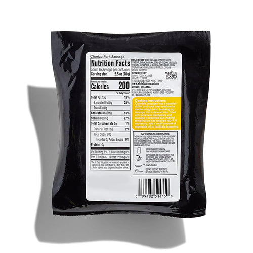 Chorizo Pork Sausage 16 Oz 365 By Whole Foods Market