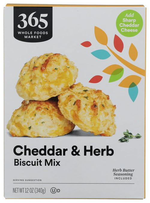 Cheddar And Herb Biscuit Mix 12 Oz 365 By Whole Foods Market