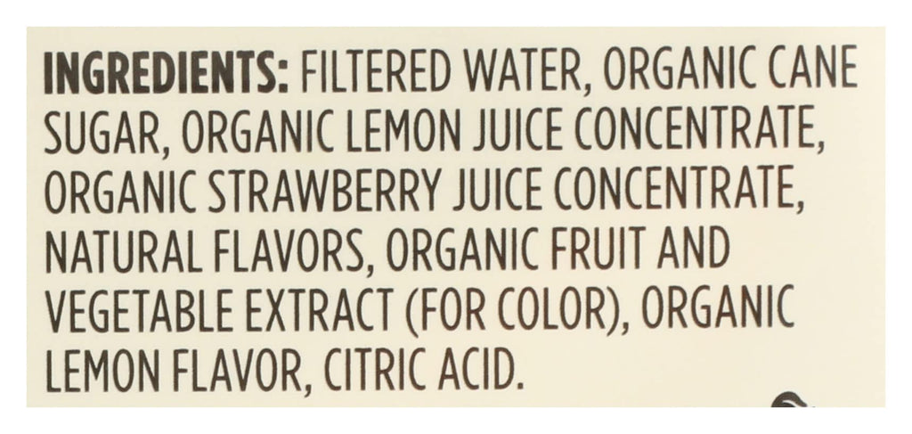 Organic Strawberry Lemonade 64 Fl Oz 1 Count 365 By Whole Foods Market