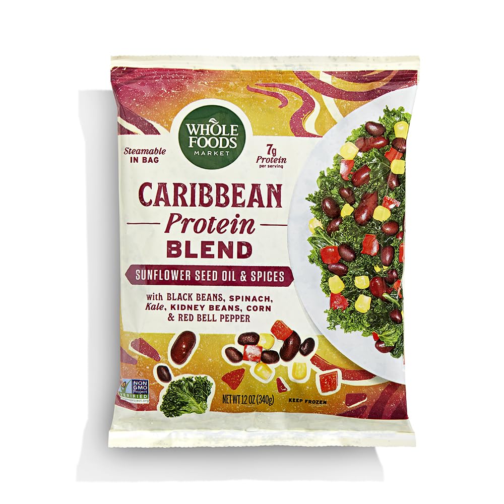 Caribbean Style Vegetable Protein Blend 12 Oz 365 By Whole Foods Market