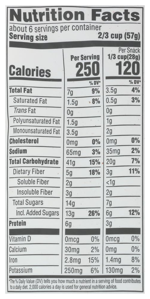 Double Chocolate Red Berries Granola 12 Oz 365 By Whole Foods Market