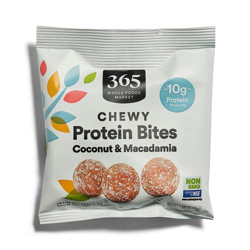 Coconut Macadamia Protein Chewy Bites 1.58 Oz 365 By Whole Foods Market
