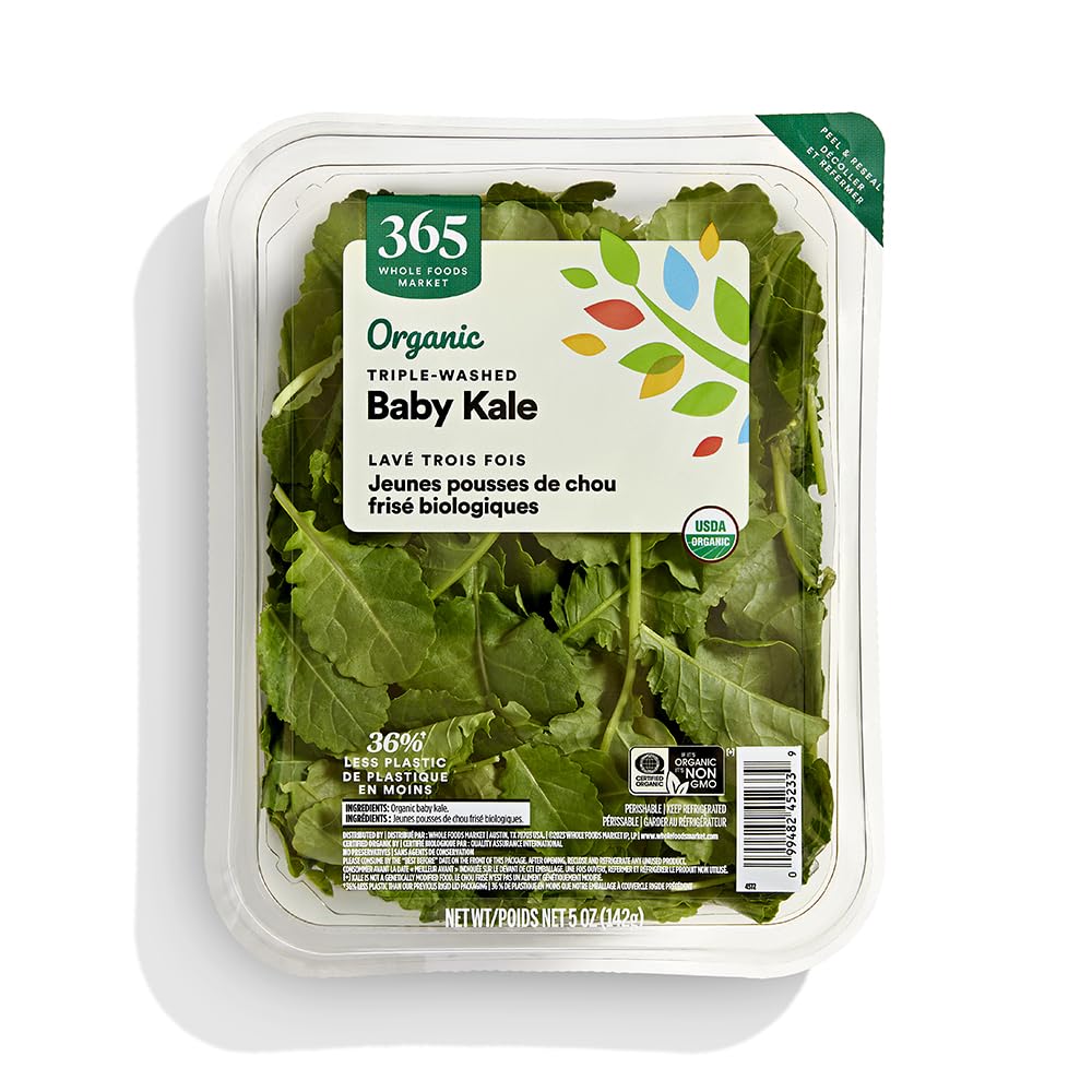 Organic Baby Kale 5 Oz 365 By Whole Foods Market