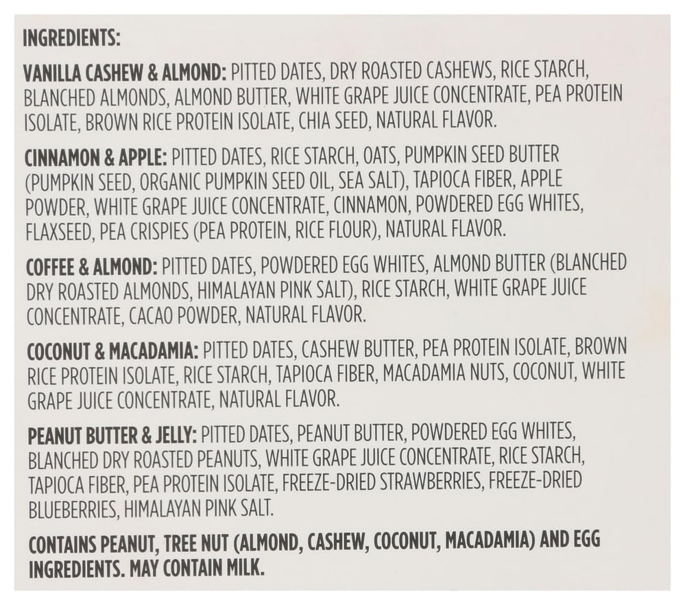Chewy Protein Bites Variety Pack 1.58 Oz 365 By Whole Foods Market