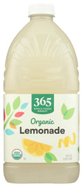 Organic Lemonade 64 Fl Oz 365 By Whole Foods Market